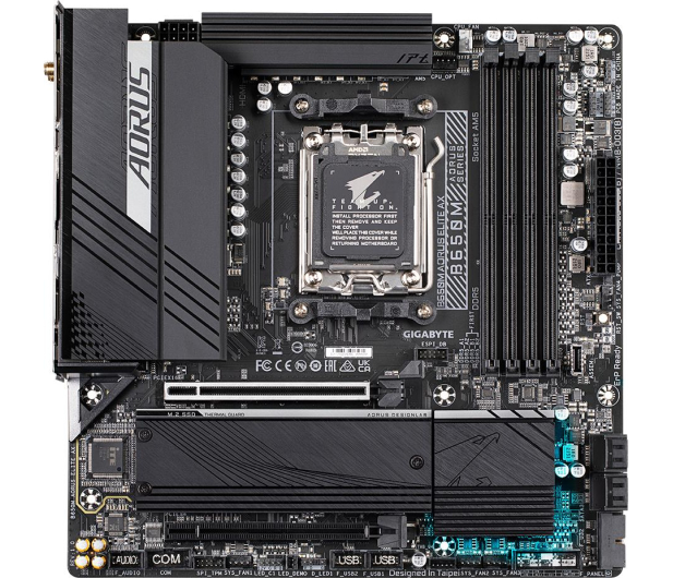 Gigabyte B650M AORUS ELITE AX - 1079940 - zdjęcie 4